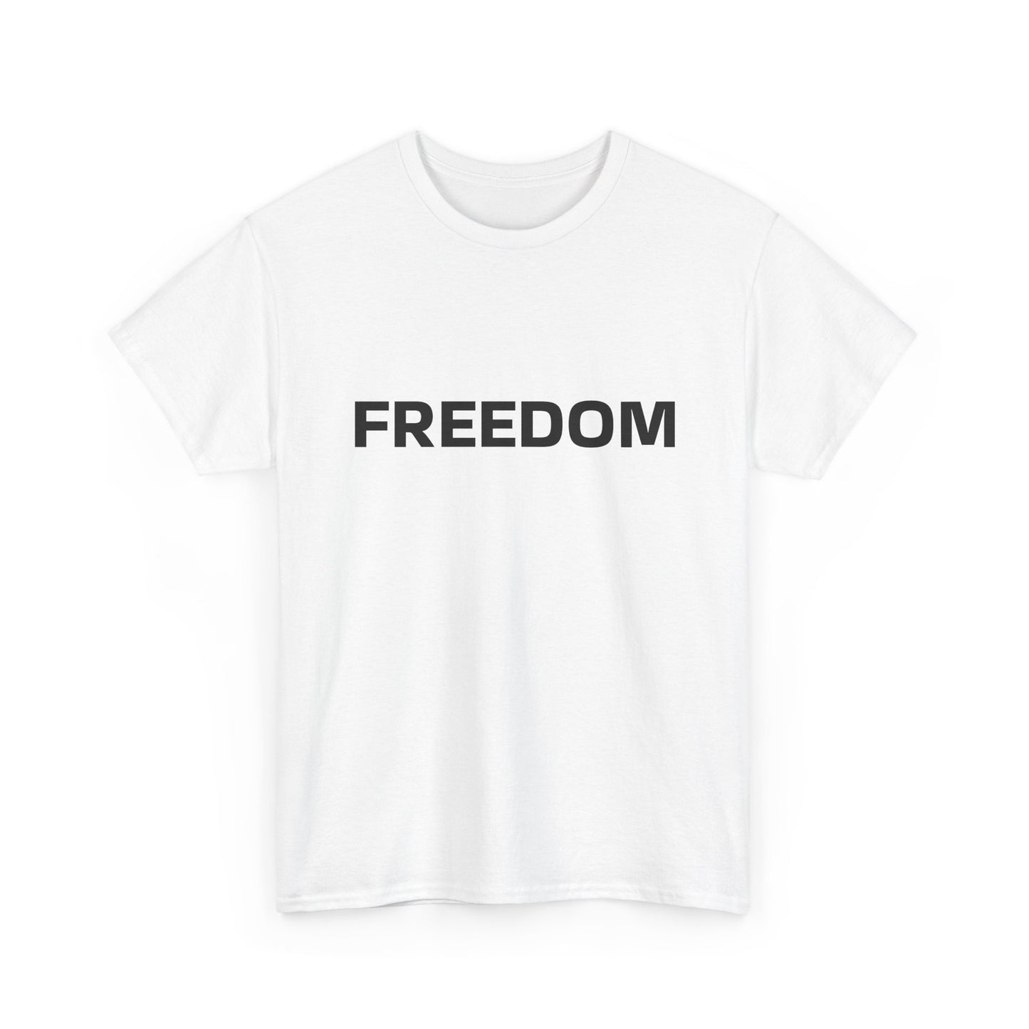 Freedom Charlie Kirk T Shirt USA Unisex Heavy Cotton Tee ALL SIZES