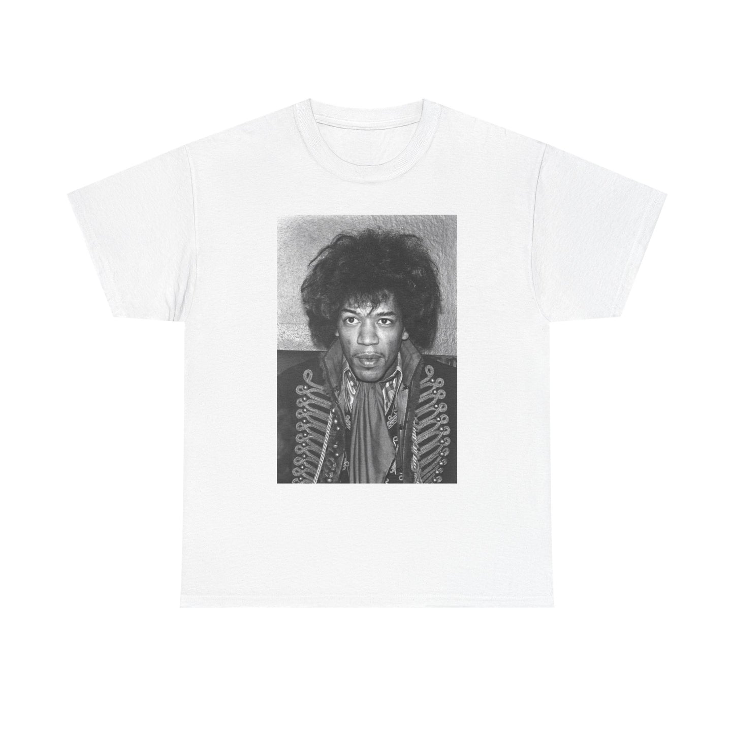 Jimi hendrix Vintage Graphic T Shirt 70s Rock Guitar Unisex Heavy Cotton Tee