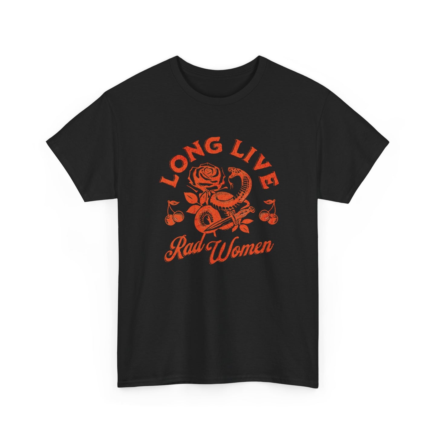Long Live Rad Women  Graphic T Shirt Unisex Heavy Cotton Tee GIFT
