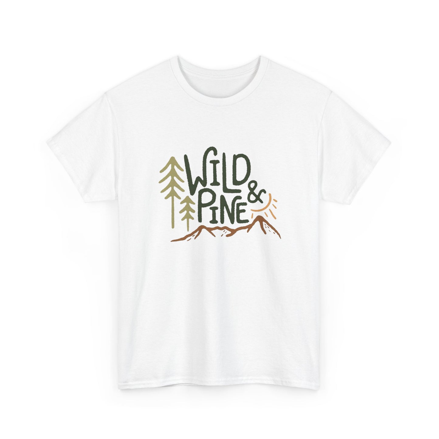 Wild And Pine Outdoors Graphic T Shirt NEW ADULT