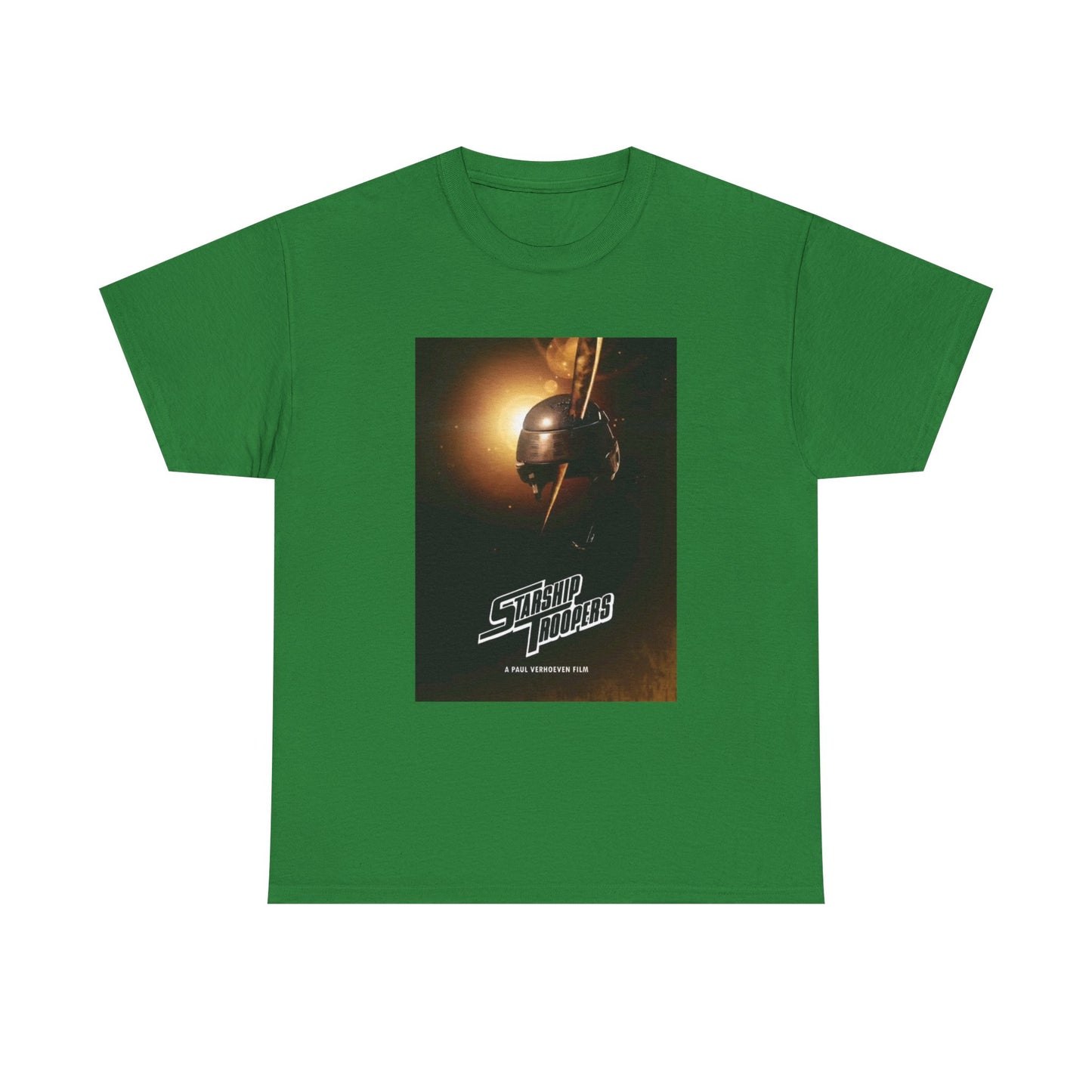 StarShip Troopers Tshirt Retro Action Movie Vintage Unisex Heavy Cotton Tee