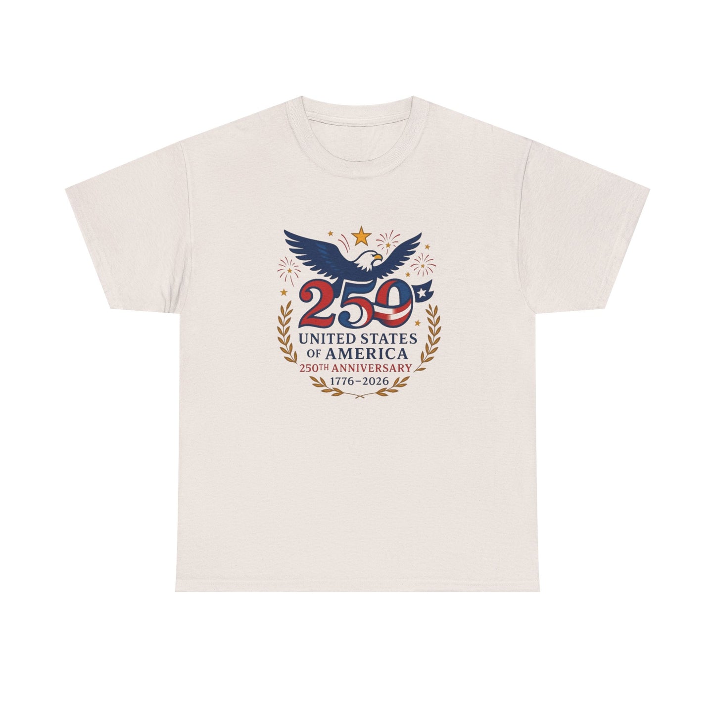 USA American 250th Anniversary Graphic T Shirt Adult New Tee