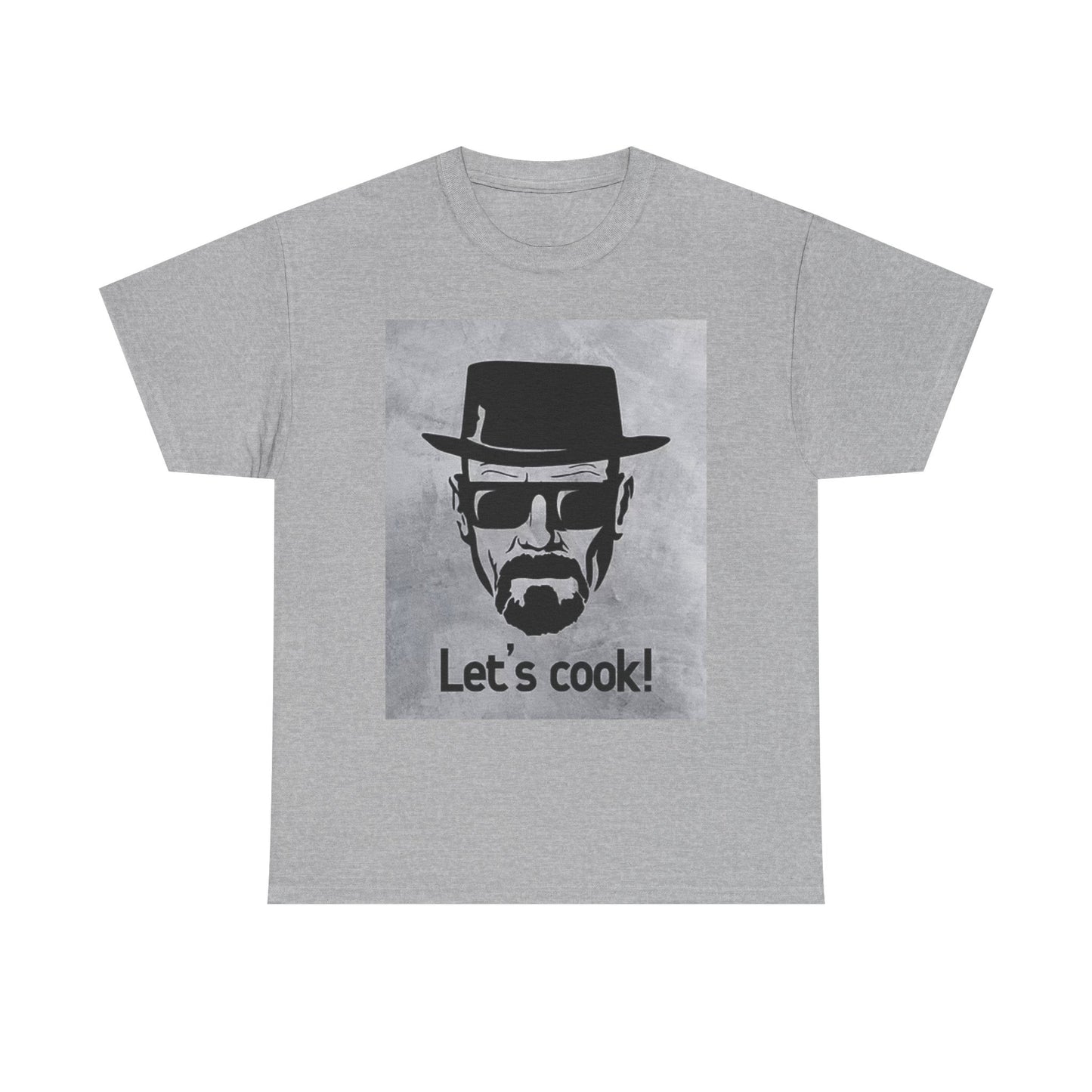 Lets Cook T Shirt BRAND NEW Apparel Unisex Heavy Cotton Tee