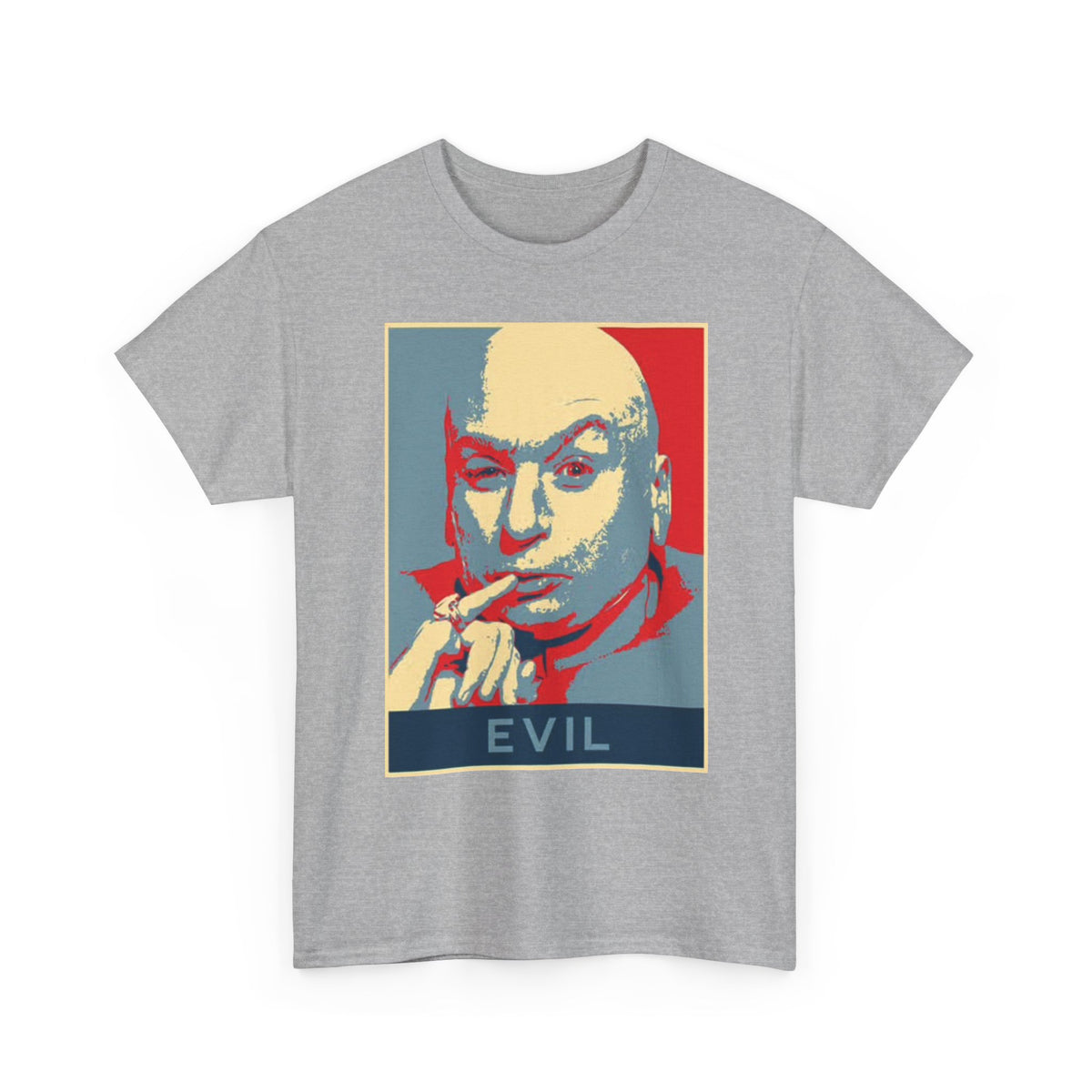 Dr Evil Austin Powers T Shirt BRAND NEW Apparel Unisex Heavy Cotton Tee