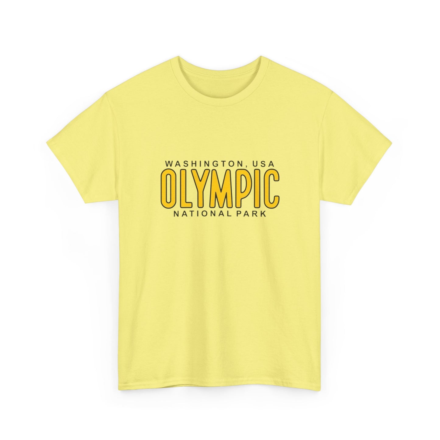 Olympic Washington Graphic T Shirt Heavy Cotton Tee