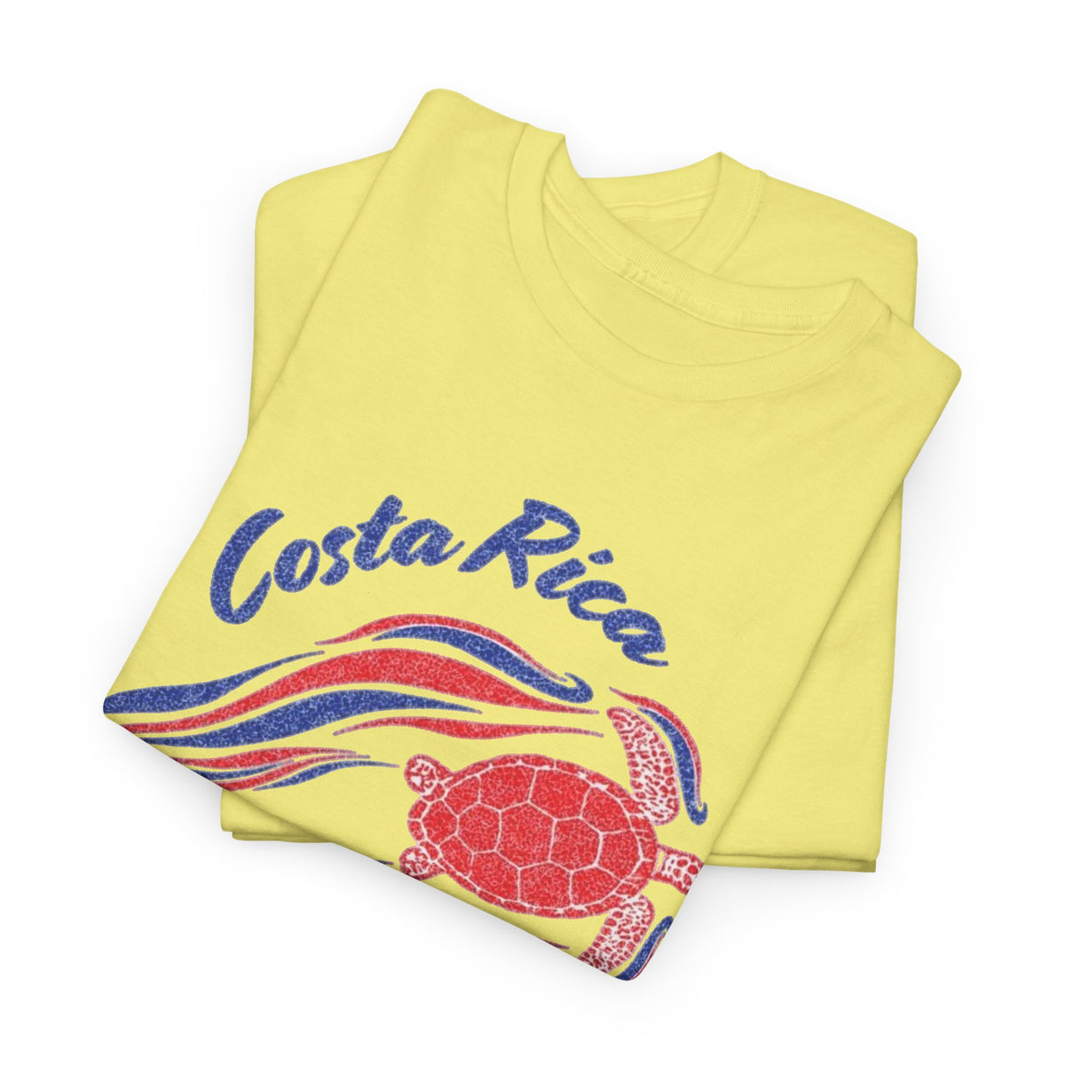 Costa Rica Sea Turtles Graphic T Shirt Vintage Men's Heavy Cotton Tee