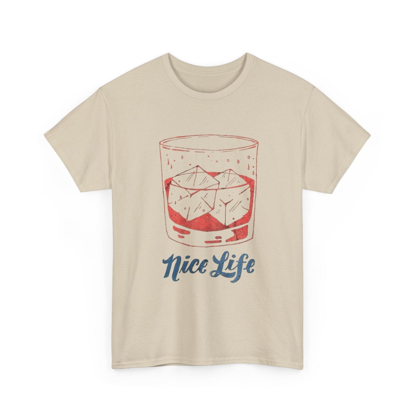 Nice Life Graphic T Shirt ADULT NEW