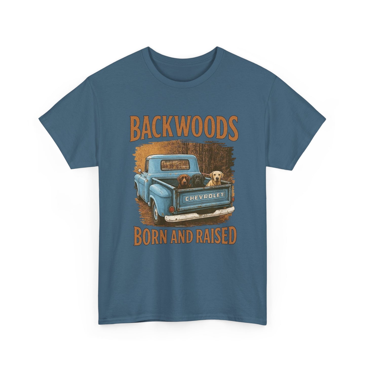 Backwoods Born And Raised Graphic T Shirt NEW ADULT Tee