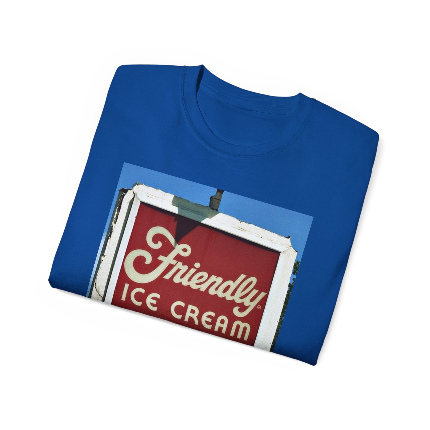 Friendlys ice cream T-shirt vintage New England restaurant chef Ultra Cotton Tee