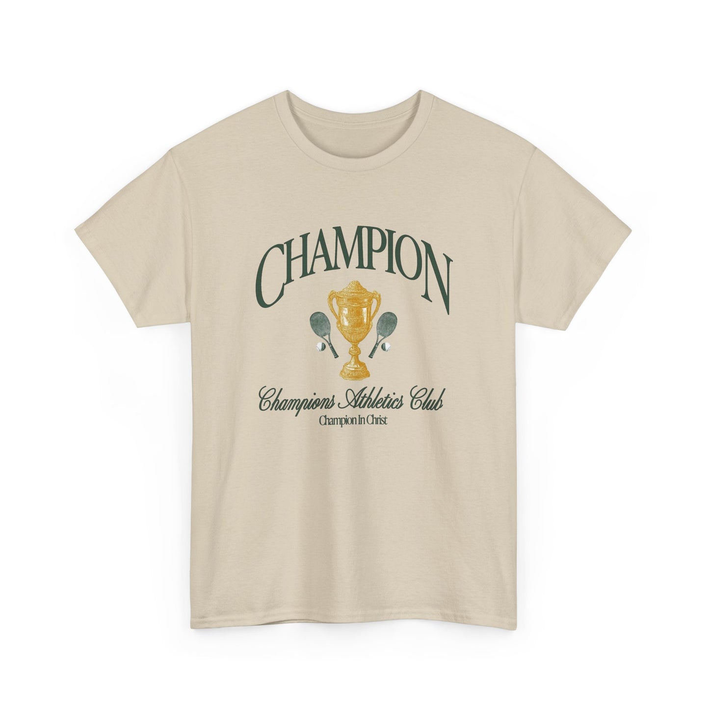 Champions In Christ Graphic T Shirt Unisex Heavy Cotton Tee