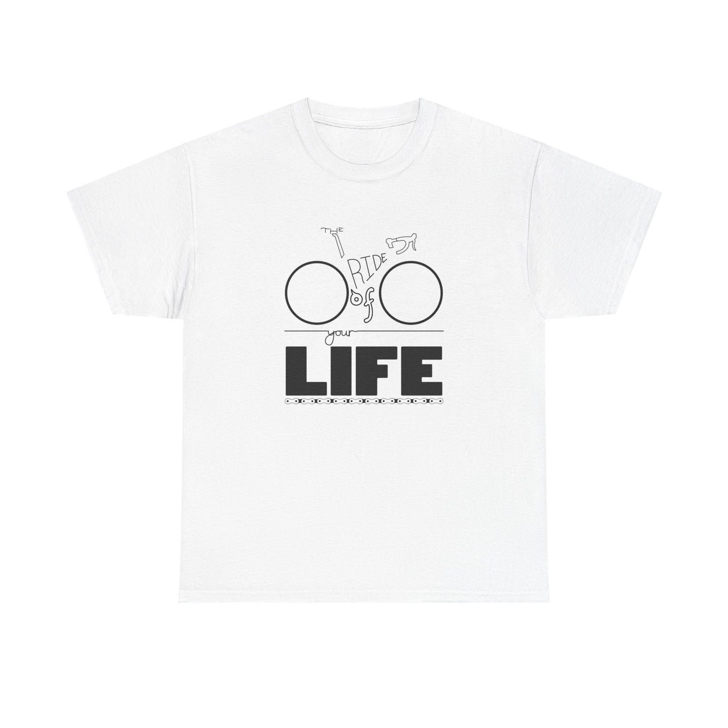 Ride Of A Life Bicycles Graphic T Shirt NEW Adult Tee