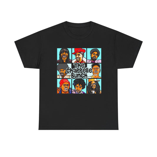 Chappelle Show Brady Bunch Graphic T Shirt Funny Retro Vintage Heavy Cotton Tee