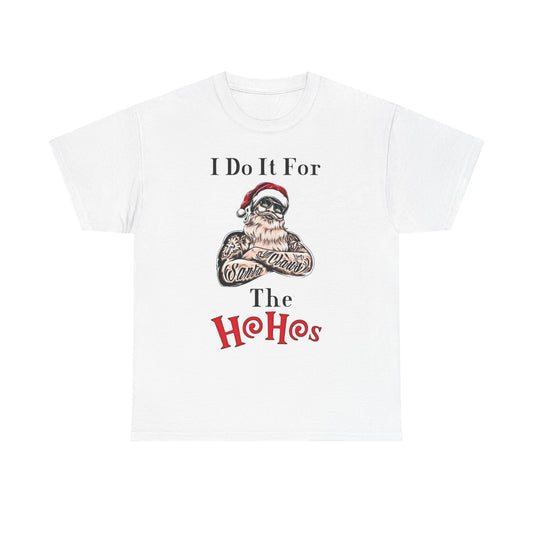 Hilarious Santa Claus Christmas Graphic T Shirt Unisex Heavy Cotton Tee GIFT NEW