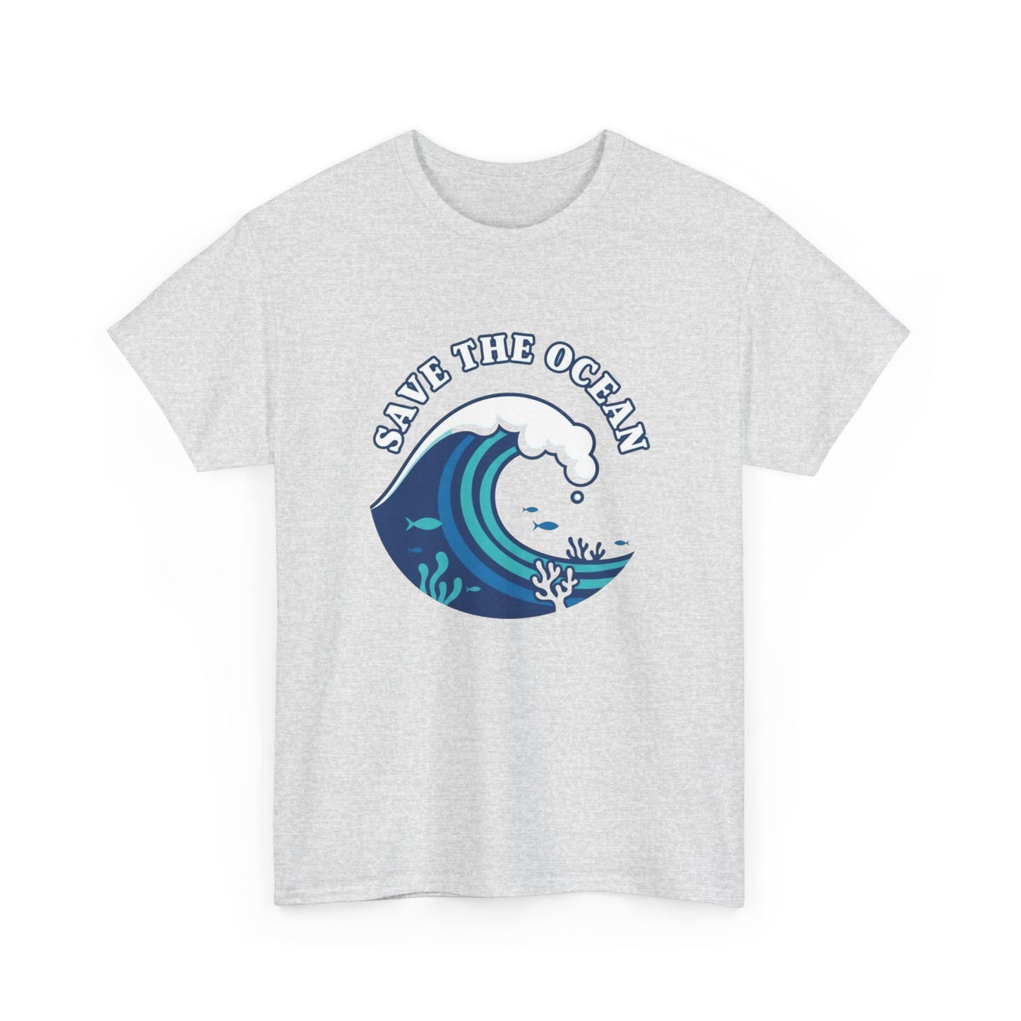 Save The Ocean Graphic T Shirt Adult NEW