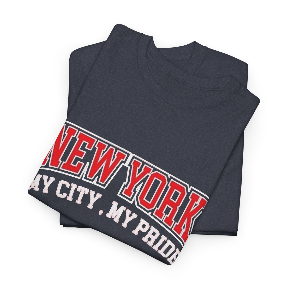 New York City My City My Pride Graphic T Shirt Men's Classic Heavy Cotton Tee