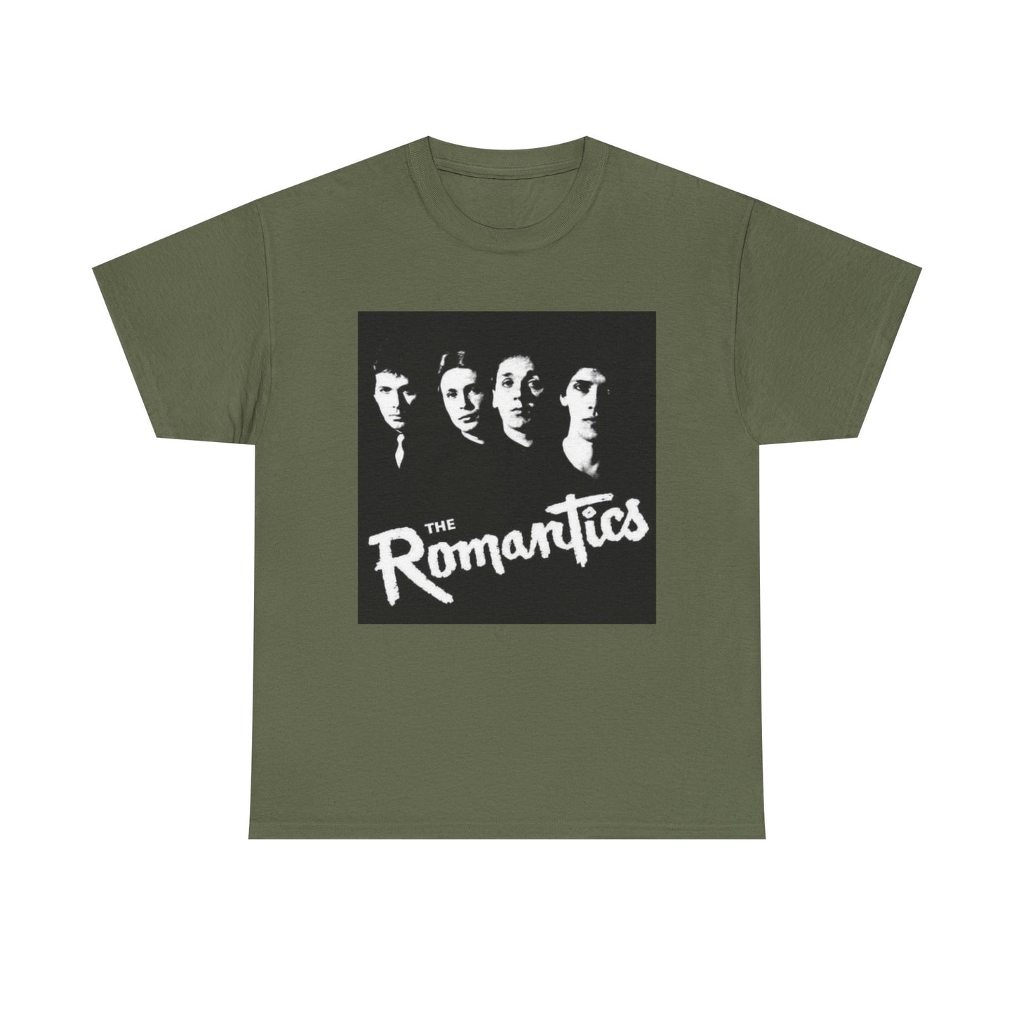 The Romantics Tshirt Retro Band Merch Vintage Unisex Heavy Cotton Tee