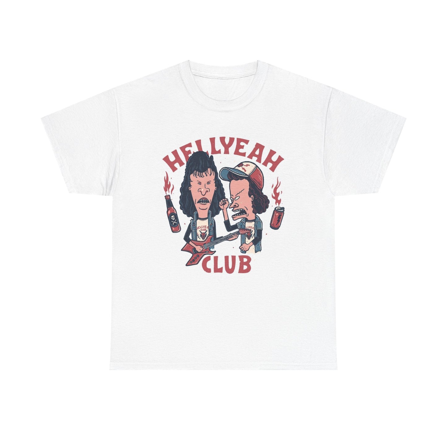 Beavis And Butthead Graphic T Shirt Funny 90s Cartoon Unisex Heavy Cotton Tee 1