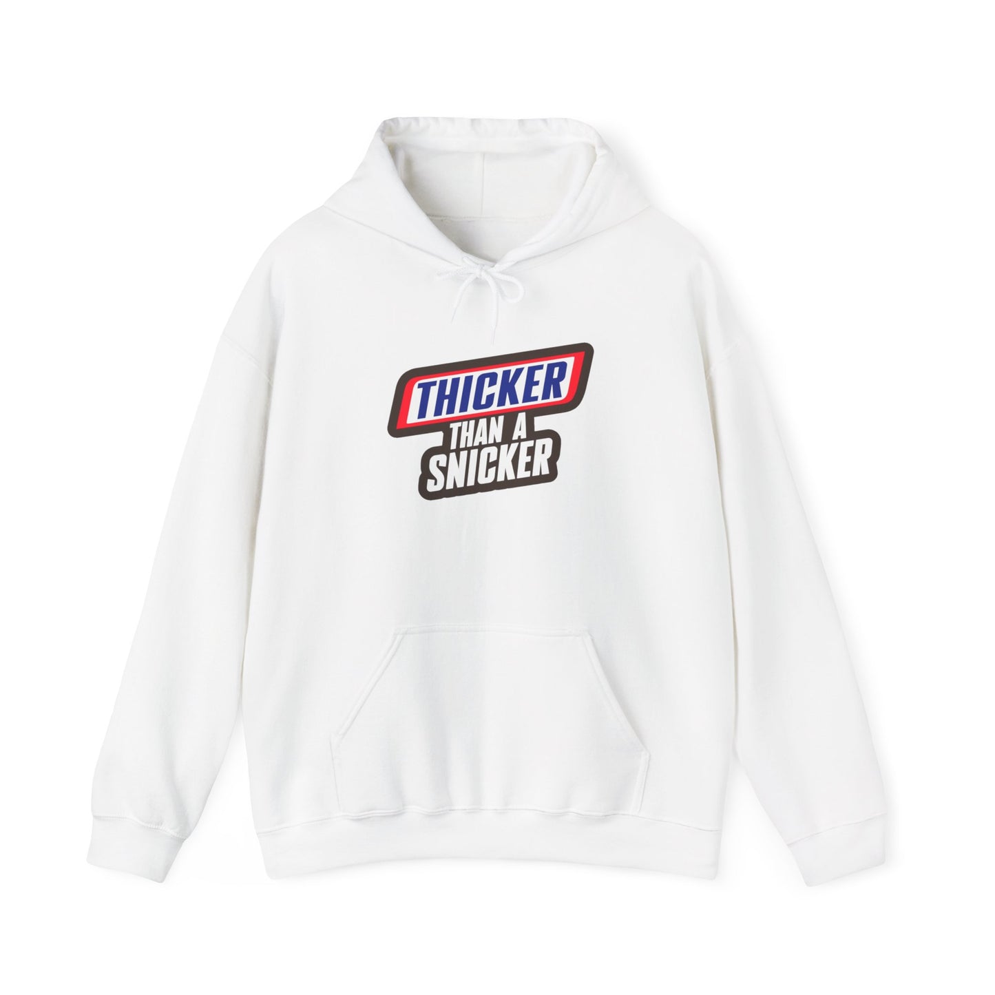Thicker Than A Snicker Hoodie Funny Unisex Heavy Blend™ Hooded Sweatshirt