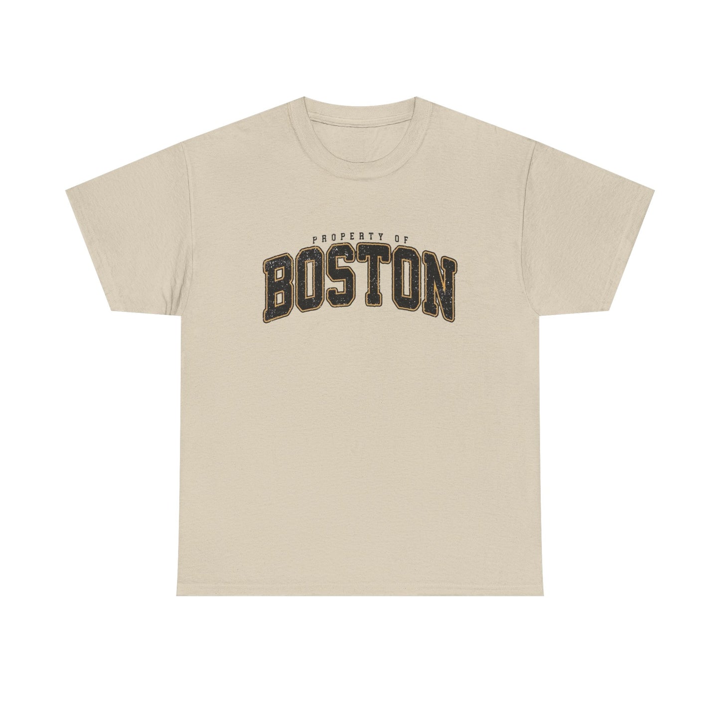 Property Of Boston Graphic T Shirt ADULT NEW