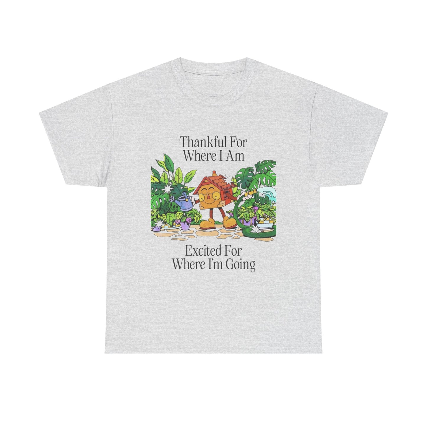 Excited For Where I'm Going T-Shirt NEW Gift Unisex Heavy Cotton Tee
