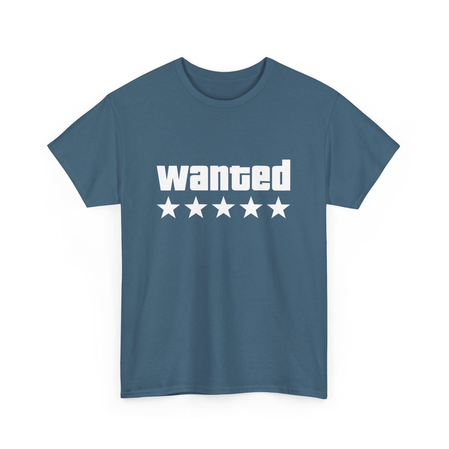 Wanted Five Stars GTA Graphic T Shirt NEW ADULT