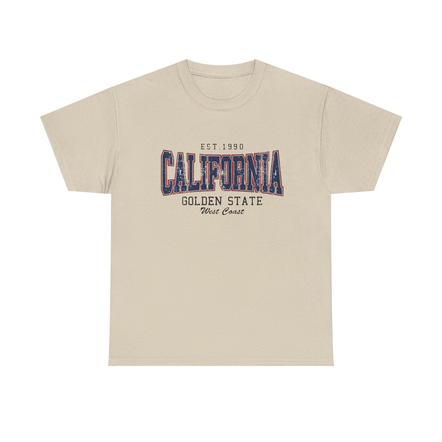 West Coast California Graphic T Shirt ADULT NEW