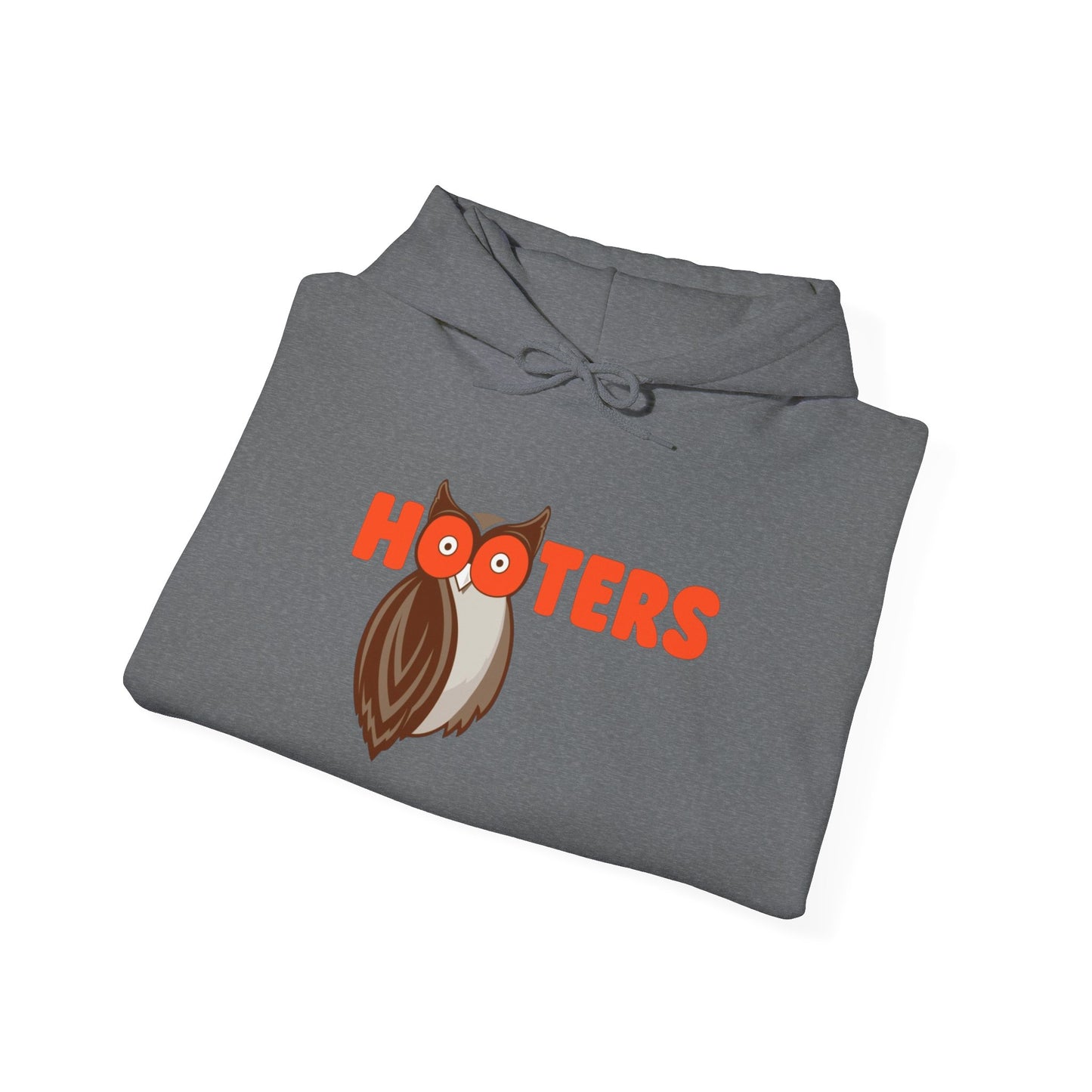 Hooters Graphic Hoodie Retro Unisex Heavy Blend™ Hooded Sweatshirt