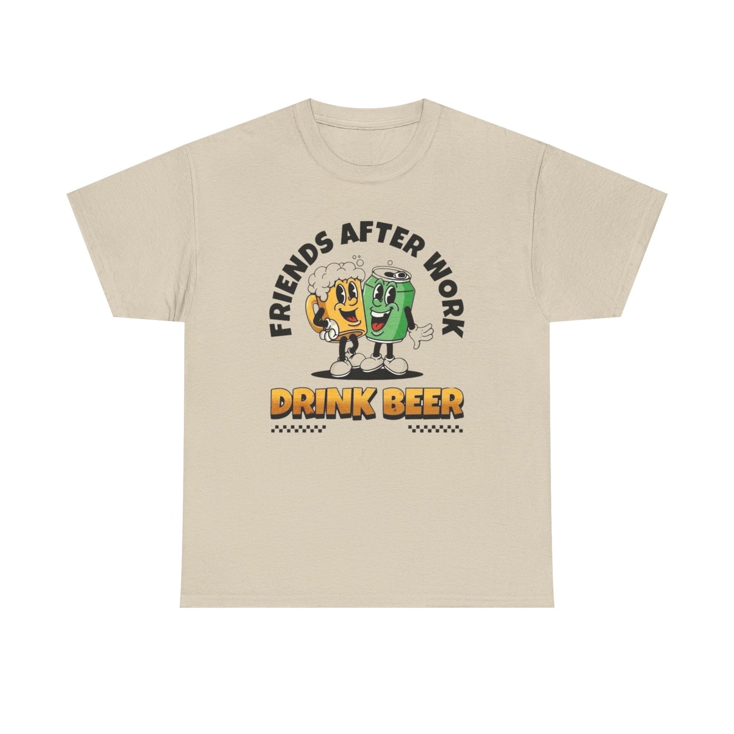 Friends After Work Drink Beer Graphic T Shirt ADULT NEW