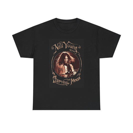 Neil young Graphic T Shirt Vintage Music Poster Unisex Heavy Cotton Tee