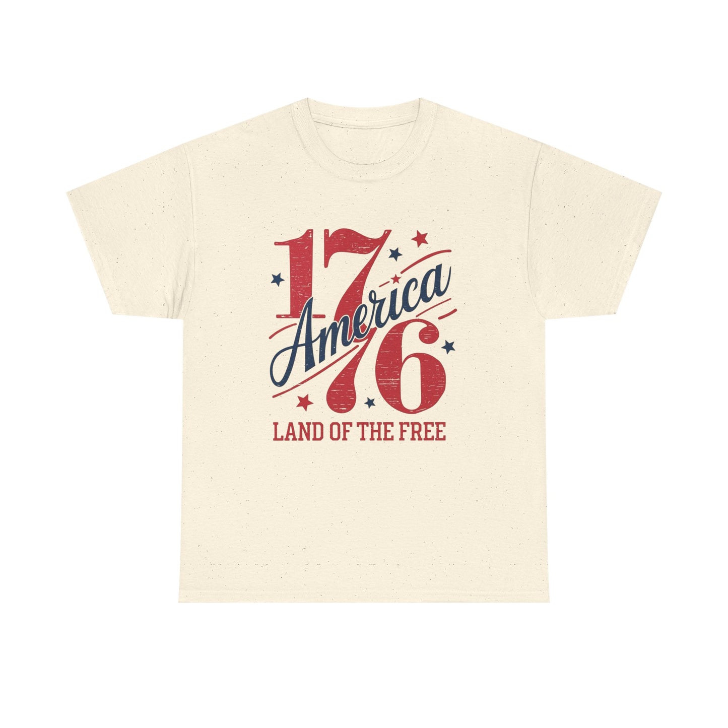 America Land Of The Free Graphic T Shirt Adult New Tee