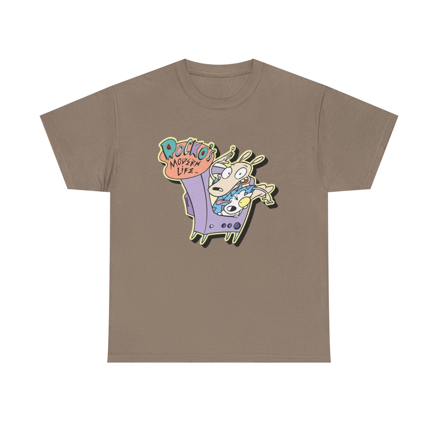 Rockos Modern Life Vintage 90's Graphic T Shirt NEW Vintage Unisex Heavy Cotton