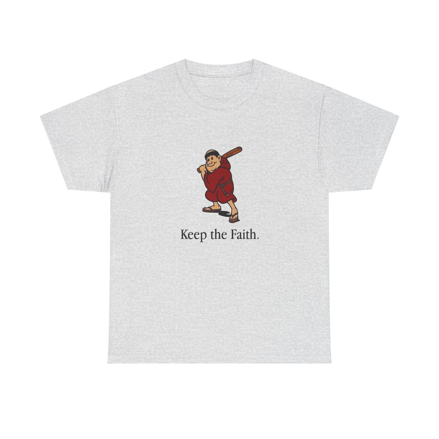 Keep The Faith Graphic T Shirt NEW Vintage Unisex Heavy Cotton Tee