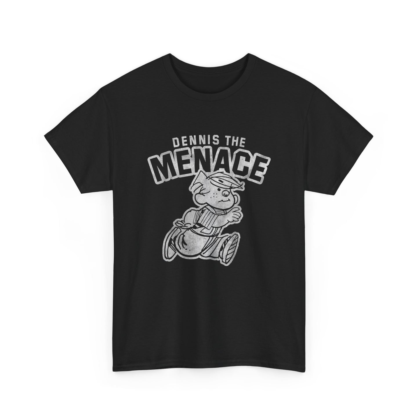 Dennis The Menace Vintage Graphic T Shirt ADULT NEW Heavy Cotton Tee