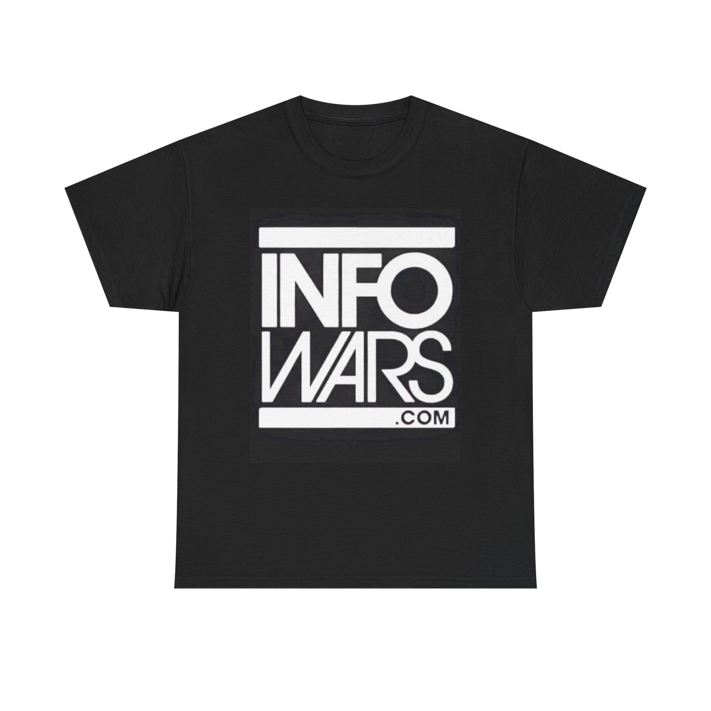 Info Wars Tshirt Alex Jones Rogan American Funny Podcast Unisex Heavy Cotton Tee