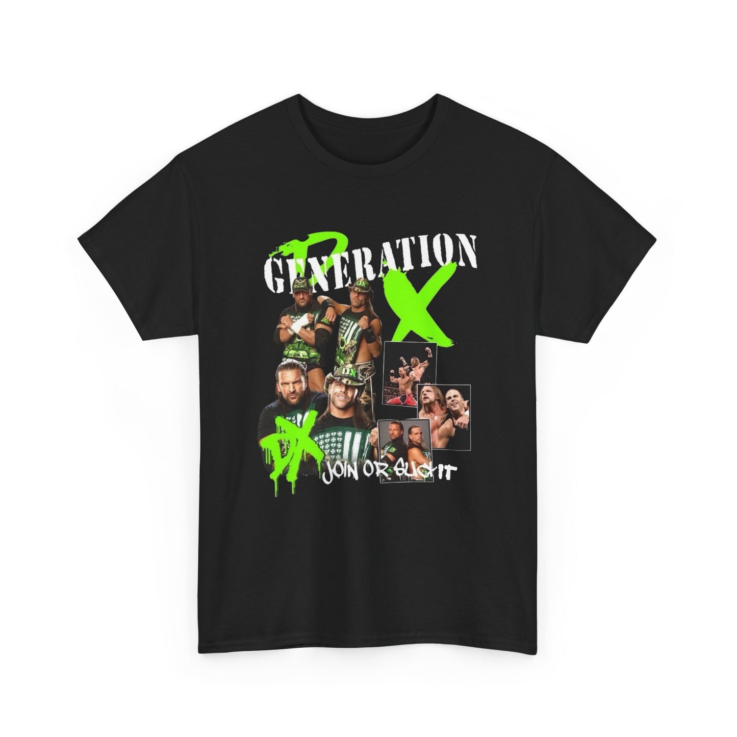 D Generation X Vintage 90s Wrestling Graphic T Shirt Unisex Heavy Cotton Tee