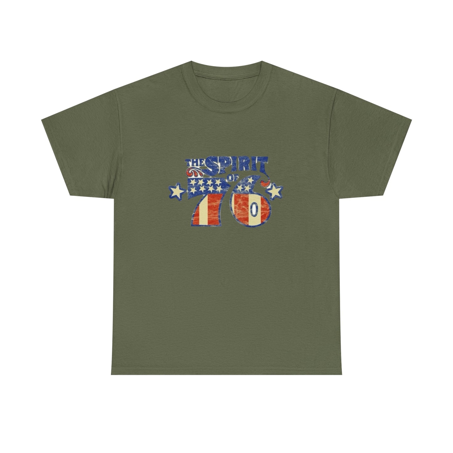 The Spirit Of 76 USA Graphic T Shirt Adult New Tee