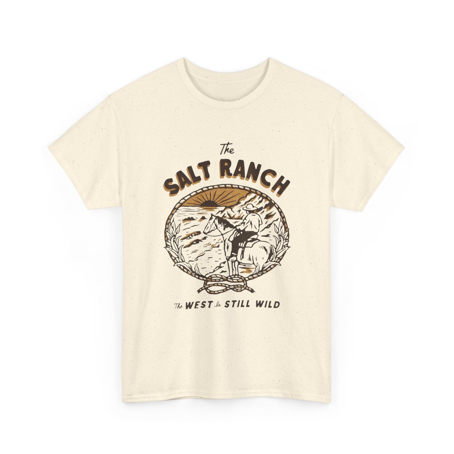 The West Is Still Wild Graphic T Shirt Unisex Heavy Cotton Tee
