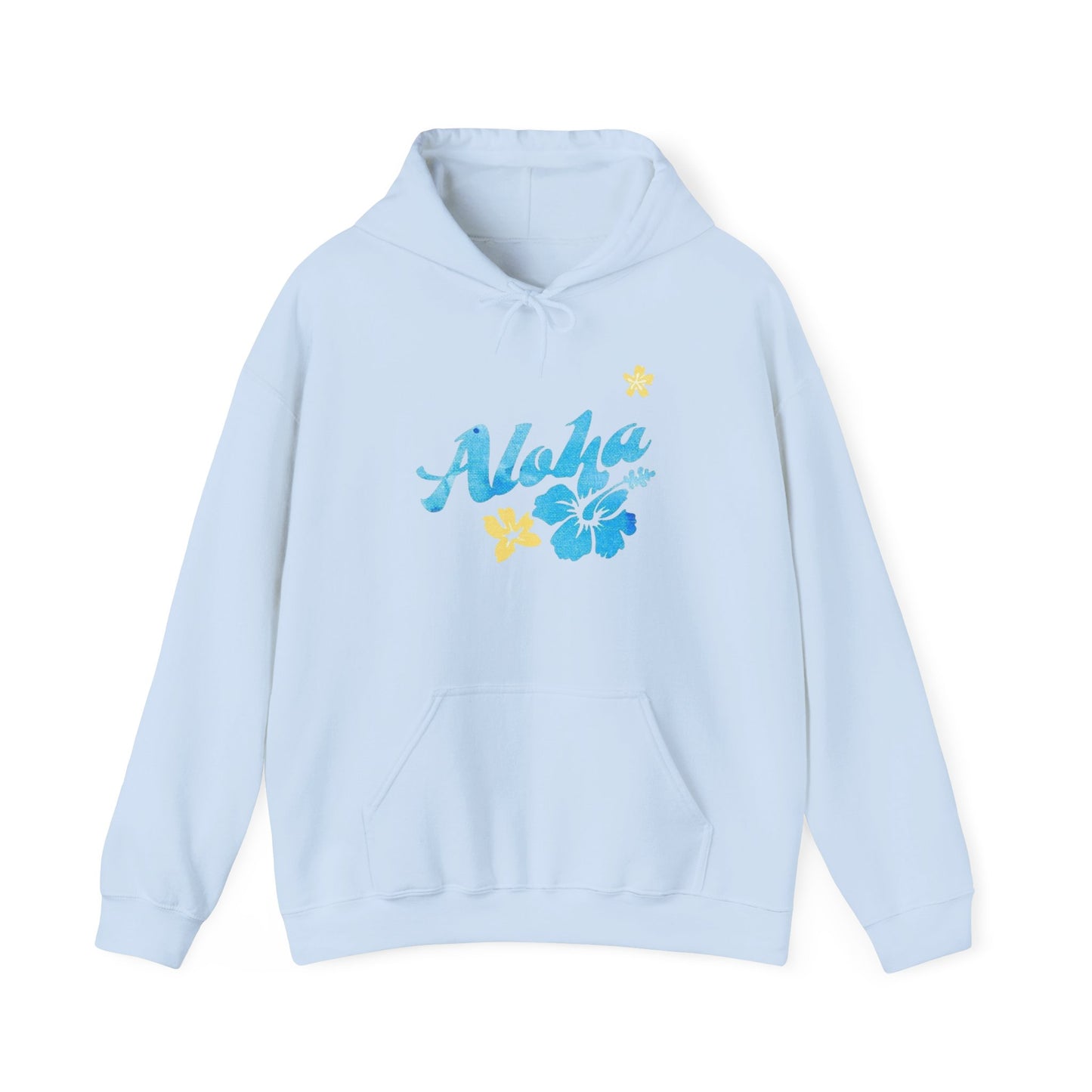 Aloha Hawaiian Tropical Graphic Hoodie Unisex Heavy Blend™ Hooded Sweatshirt