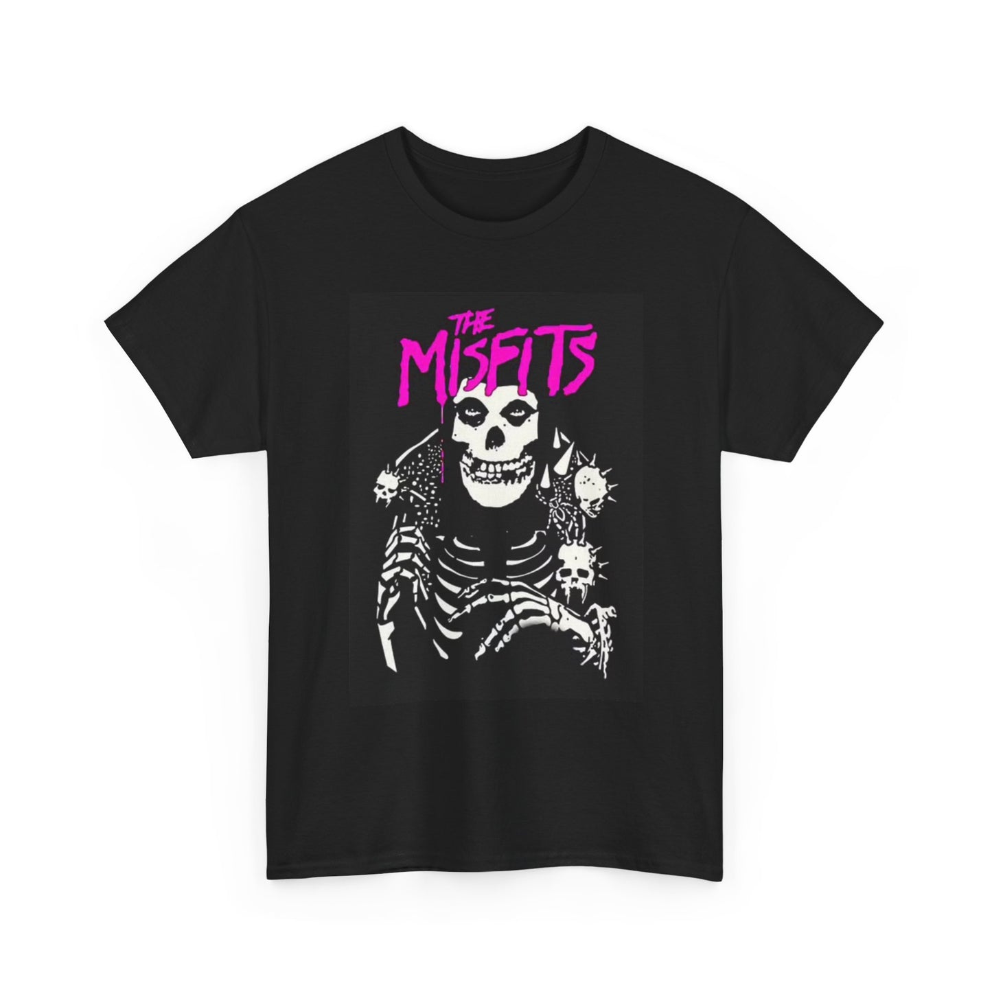 The Misfits Graphic T Shirt Vintage Retro Rock Metal Unisex Heavy Cotton Tee