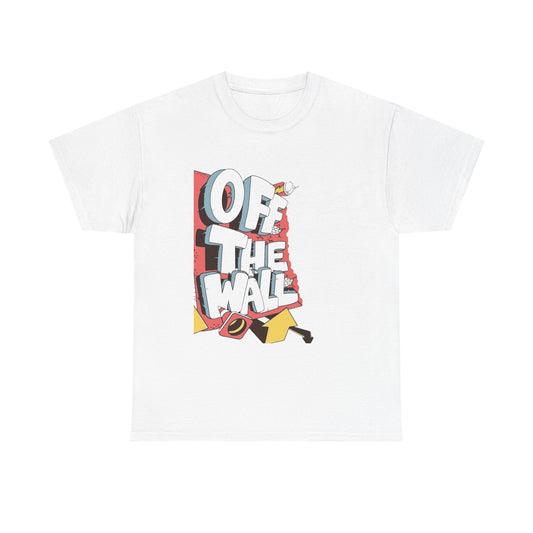 Off The Wall T Shirt Unisex Heavy Cotton Tee
