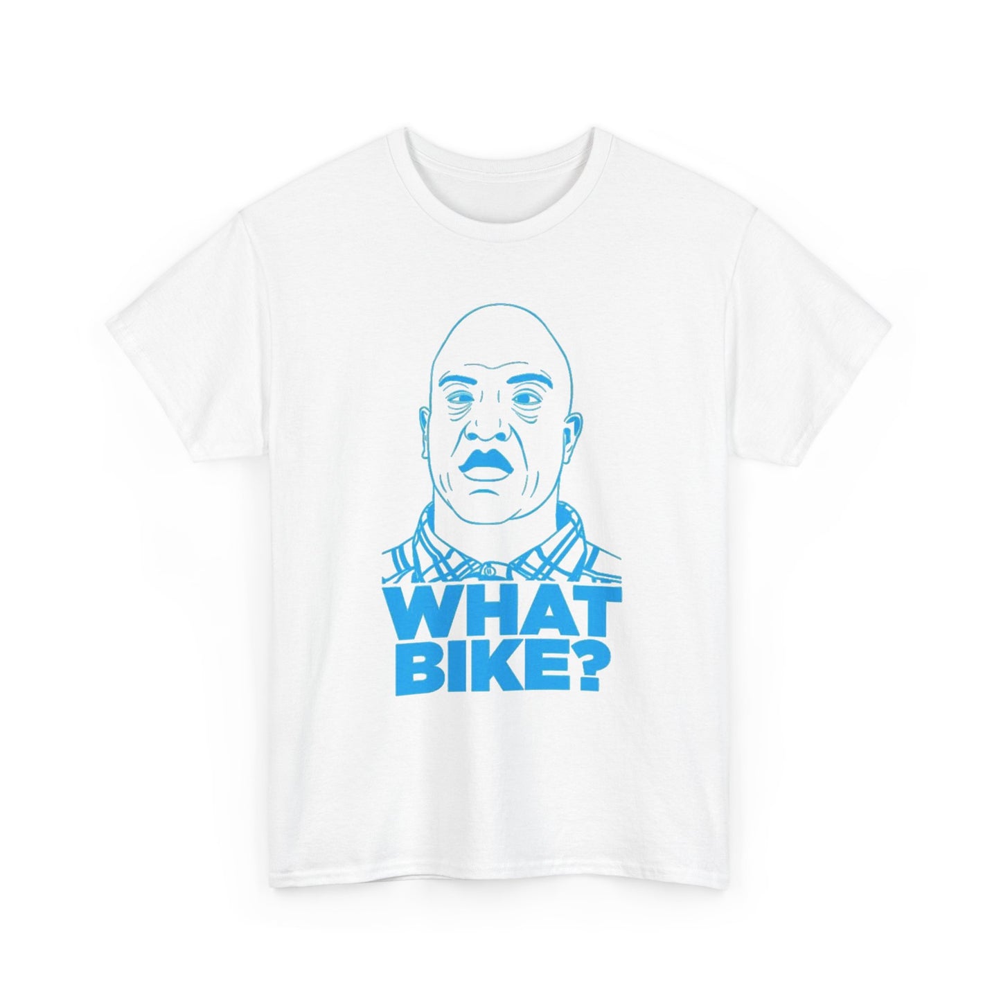What Bike Funny Friday Retro Graphic T Shirt Men's Heavy Cotton Tee