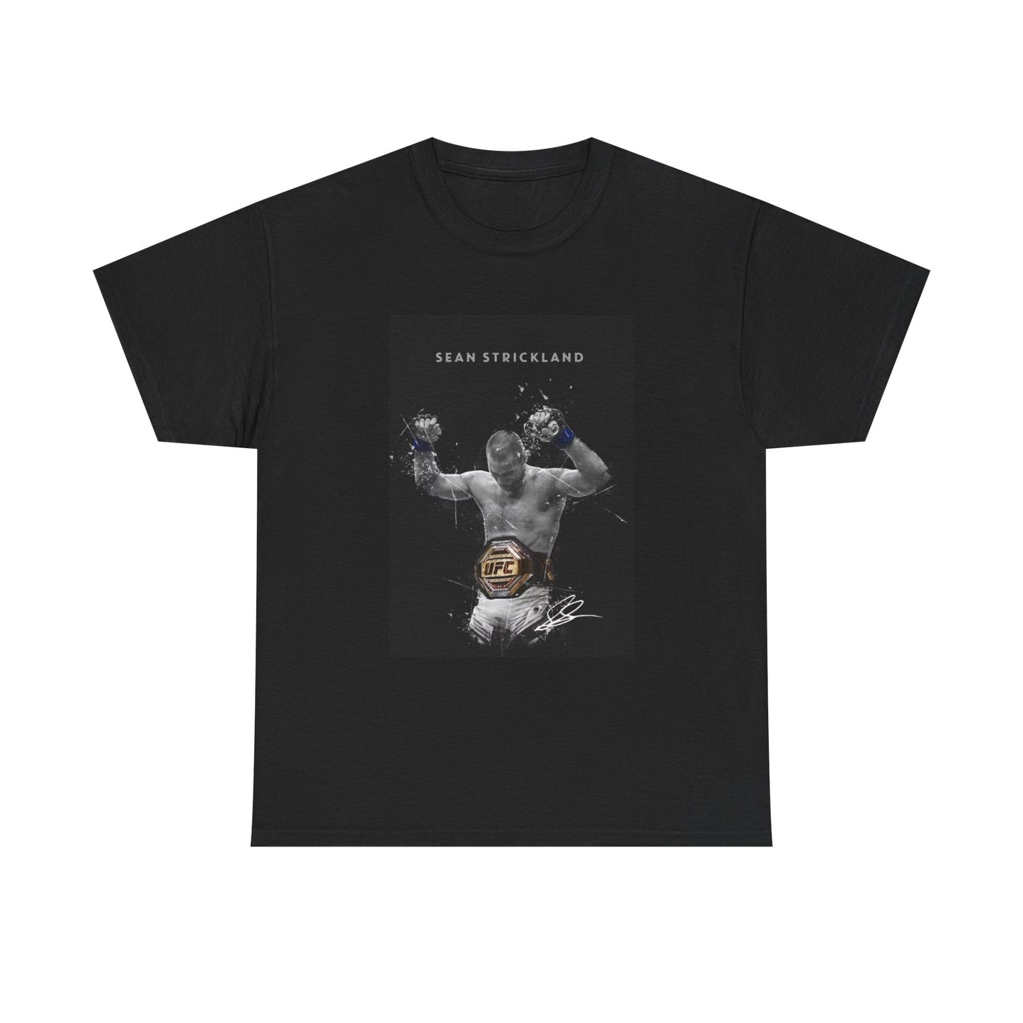 Sean Strickland Tshirt UFC Graphic MMA Unisex Heavy Cotton Tee