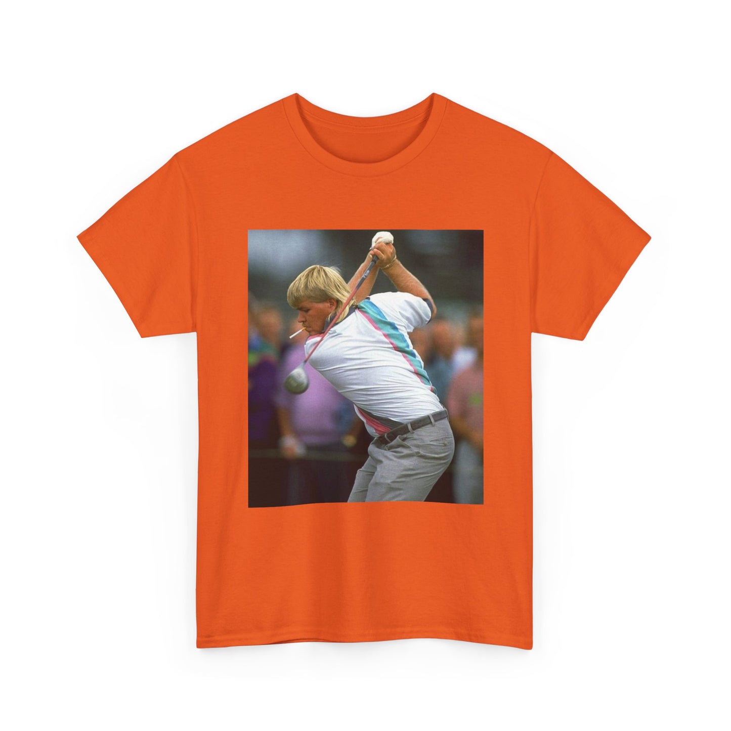 John Daly TShirt Masters golf club Tiger woods Vintage Unisex Heavy Cotton Tee