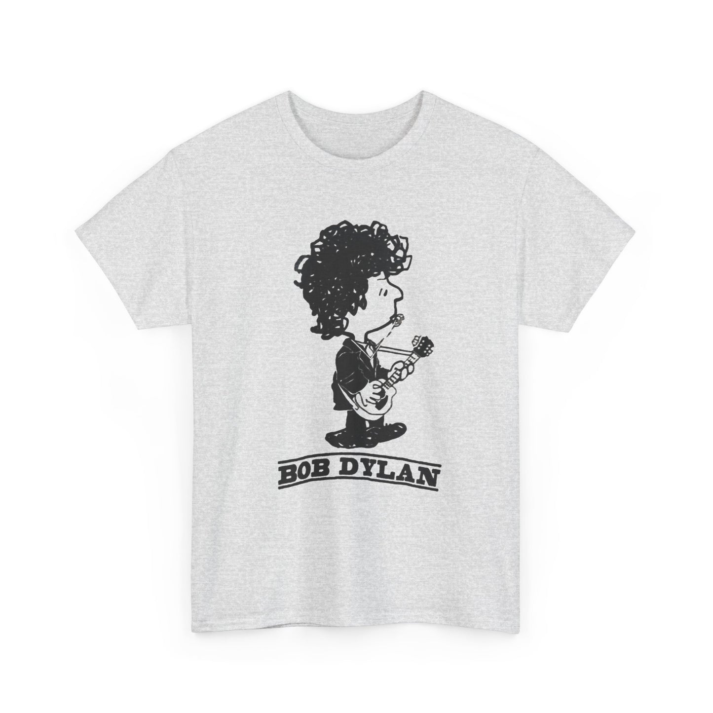 Bob Dylan Graphic T Shirt Vintage Rock Blue Grass Retro Unisex Heavy Cotton Tee
