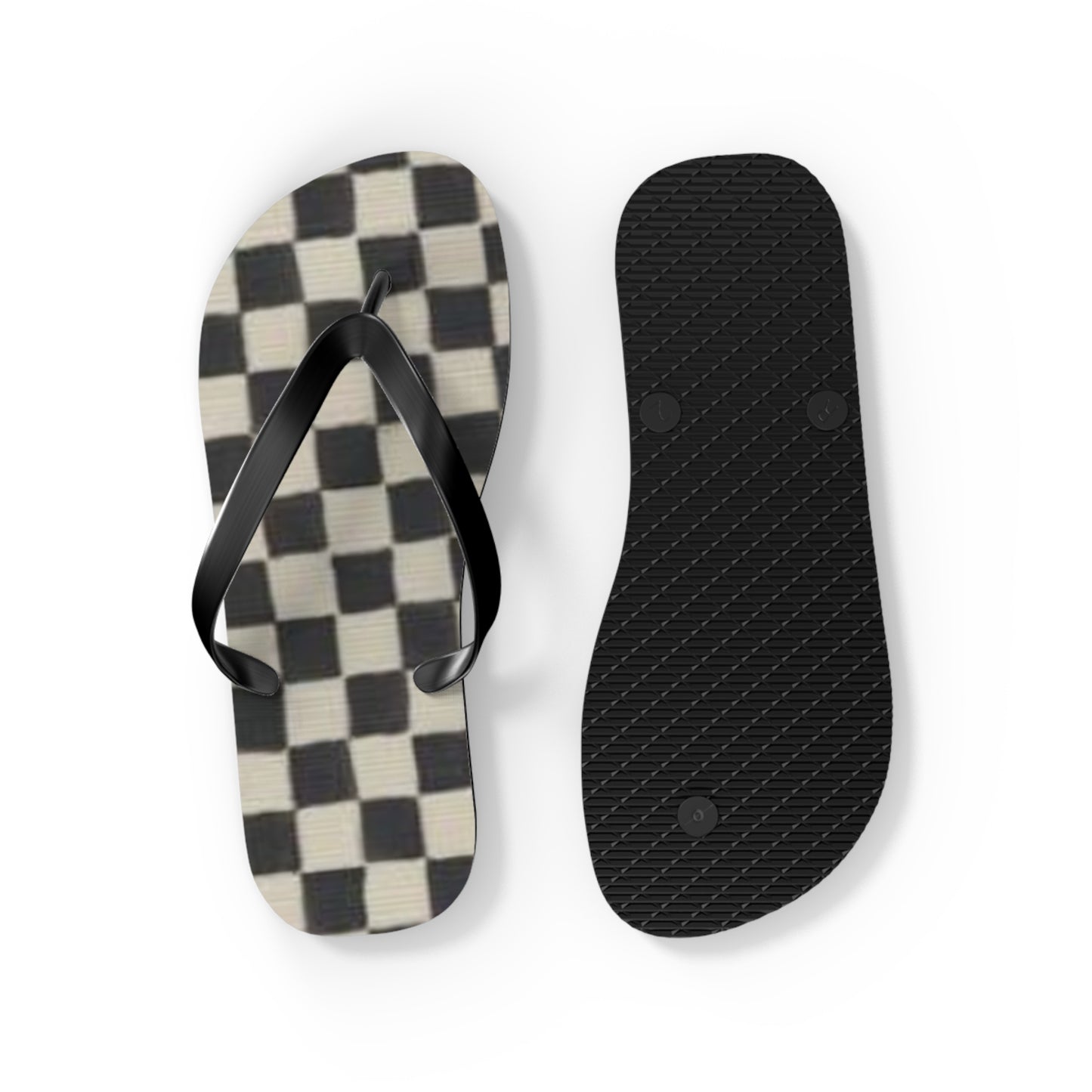 Black And White Sandals, Beach Shoes, Vacation Flip Flops, Pool Slides