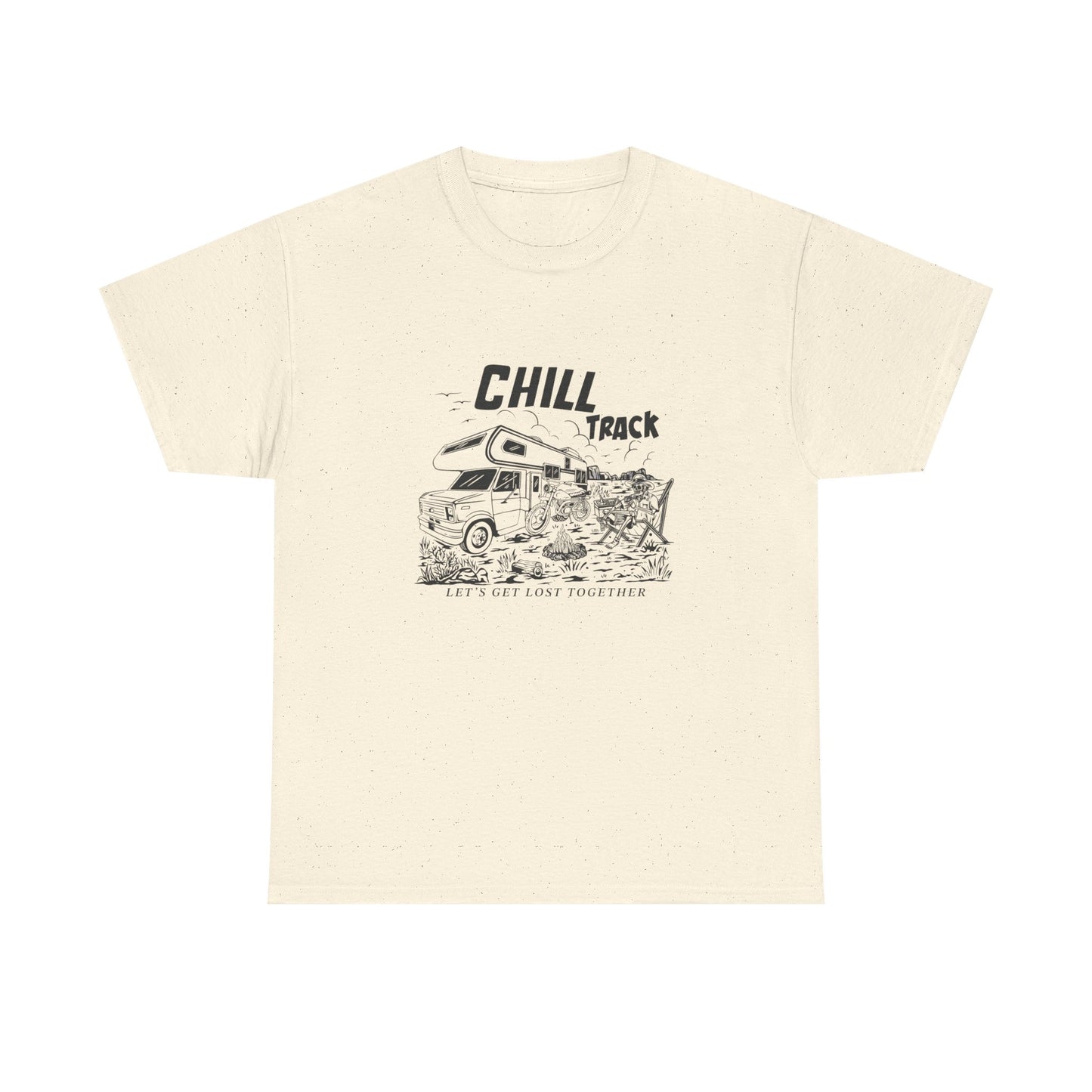 Lets Get Lost Together Chill Graphic T Shirt Unisex Heavy Cotton Tee