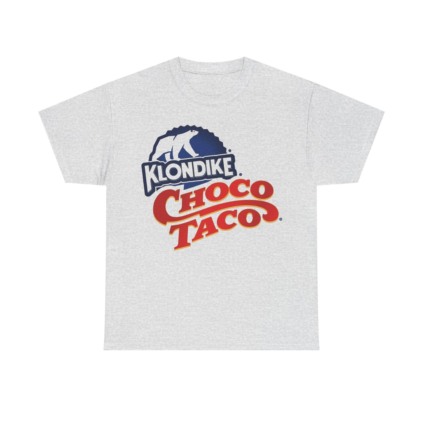 Choco Taco Shirt Klondike Ice Cream Retro Vintage Logo Unisex Heavy Cotton Tee