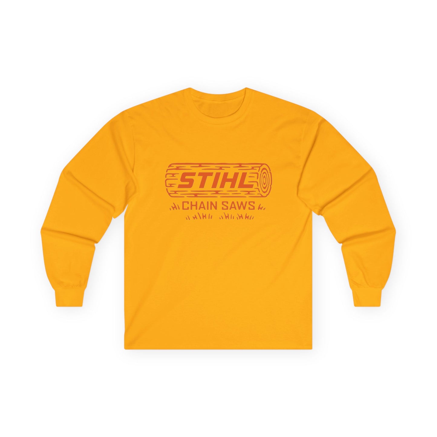 Stihl Chainsaws Shirt NEW MENS Unisex Ultra Cotton Long Sleeve Tee