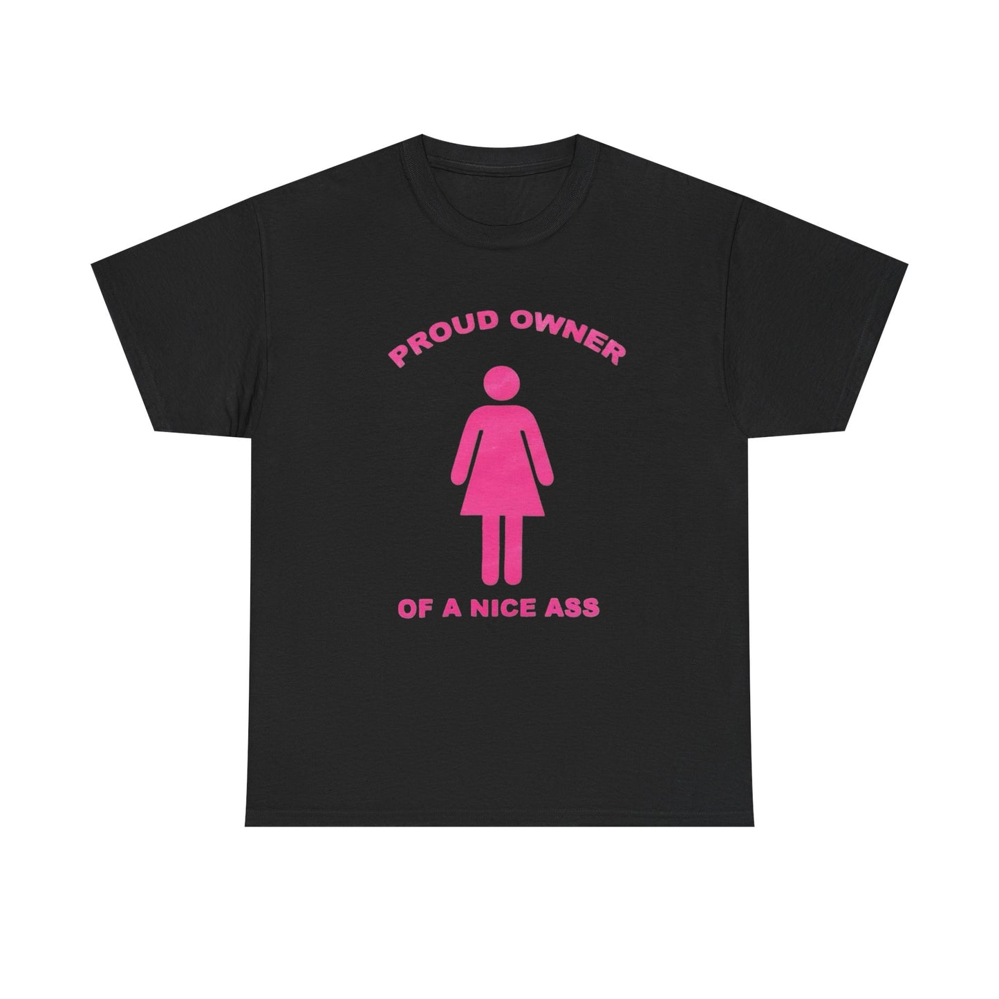 Proud Owner Of A Nice Ass Graphic T Shirt NEW Adult Unisex Heavy Cotton Tee