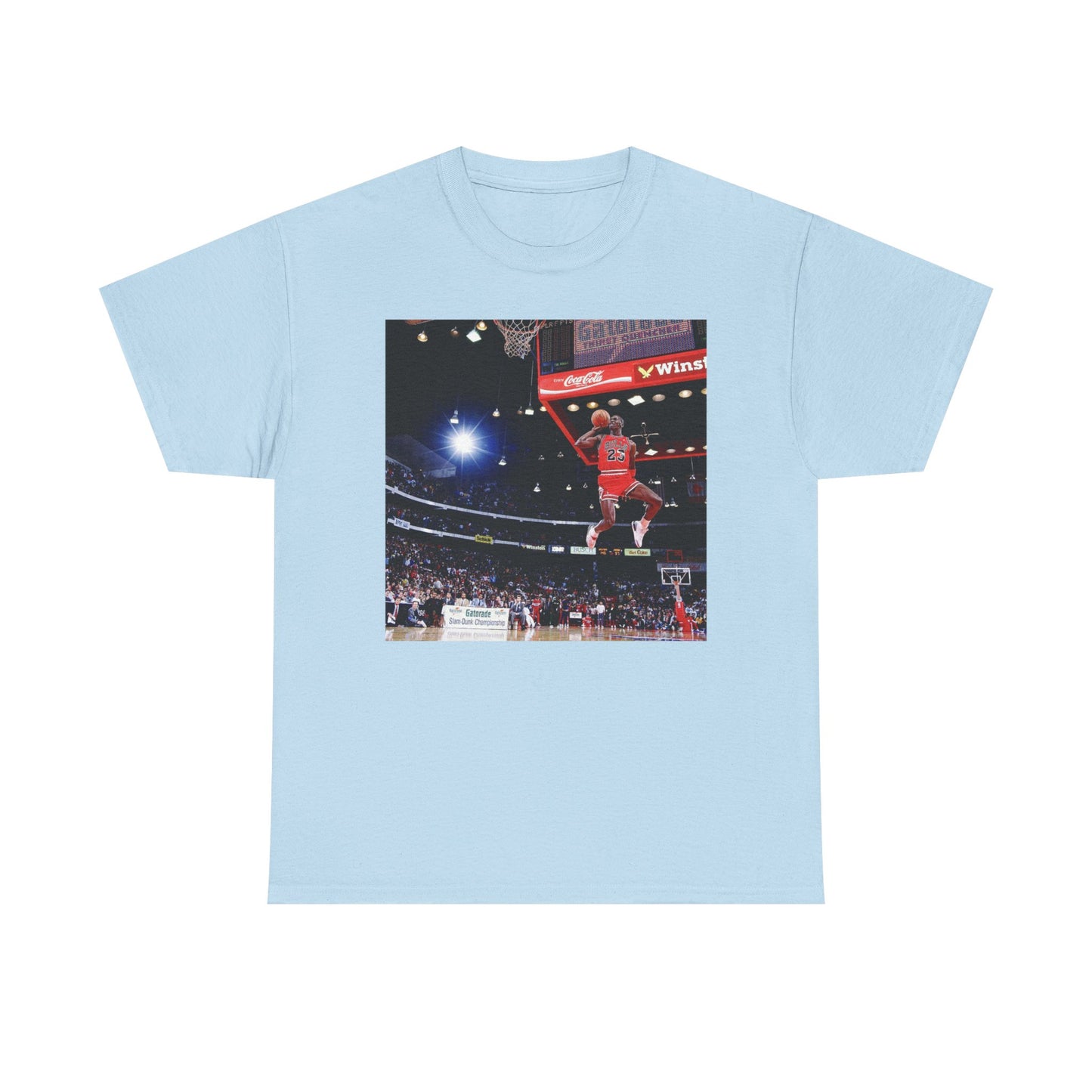 Michael Jordan Graphic T Shirt Retro Dunk Contest Unisex Heavy Cotton Tee